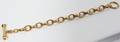 050187 ITALIAN 18K YELLOW GOLD CHAIN LINK BRACELET