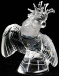031264 LALIQUE CRYSTAL FIGURE OF COCKATOO H 11 12