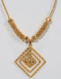 021199 INDIAN GOLD NECKLACE AHMADABAD L 14