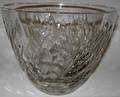 020190 CESKA CRYSTAL BOWL H 7 DIA 9