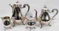 052228 CHRISTOFLE SILVER PLATE TEA AND COFFEE SET