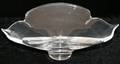 051239 STEUBEN GLASS DISH WITH SCALLOPED EDGE W 7