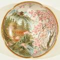 050243 JAPANESE SATSUMA BOWL 20TH CENTURY H 2 12
