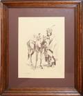 042196 WW WALT PRINT NATIVE AMERICAN  HORSE