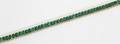 042177 135CT ZAMBIAN EMERALD STRAIGHT LINE BRACELET