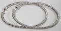 042184 3 CT INSIDEOUTSIDE DIAMOND HOOP EARRINGS