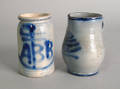 Miniature stoneware crock ca 1900
