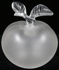 031278 LALIQUE CRYSTAL APPLEFORM PERFUME BOTTLE