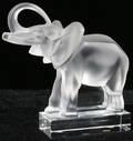 031270 LALIQUE CRYSTAL FIGURE OF AN ELEPHANT H 6