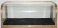 030274 BRONZE DISPLAY VITRINE ANTIQUE H 16 L 38