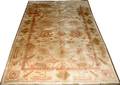 022217 TURKISH OUSHAK PATTERN RUG SEMIANTIQUE
