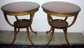 051288 IMPERIAL GRAND RAPIDS SATINWOOD LAMP TABLES