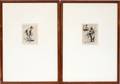 032323 ARTHUR HEINTZELMAN ETCHINGS C 1925 3 X 2
