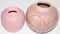 031342 ROOKWOOD POTTERY VASES MID 20TH C TWO