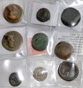 030289 EARLY ROMAN ERA COIN GROUPING 9 PCS