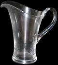 021296 STEUBEN GLASS PITCHER H 7