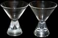 021288 STEUBEN GLASS COCKTAILS SET OF TEN H 3 34