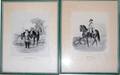 012201 RUSSIAN LITHOGRAPHS 19TH C RUSSIAN CAVALRY
