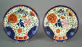 Two Gaudy Dutch soup bowls 19th c