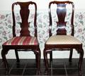 031388 QUEEN ANNE STYLE MAHOGANY SIDE CHAIRS C 1900