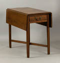 Delaware Chippendale walnut pembroke table ca 1780
