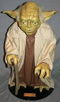 020311 STAR WARS SILICON FIGURE OF YODA H 35 14