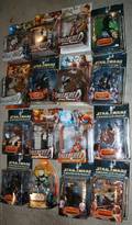 020305 HASBRO STAR WARS ACTION FIGURE GROUPING 16 PC