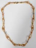 010270 14K TRICOLOR GOLD NECKLACE L16