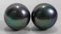 060325 TAHITIAN PEARL EARRINGS FOR PIERCED EARS