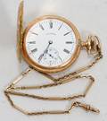 060320 KEYSTONE WATCH CO 14KT GOLD POCKET WATCH