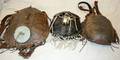 060356 AMERICAN TURTLE AND ARMADILLO SHELL POUCHES