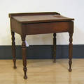 Sheraton stained pine schoolmasters desk