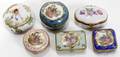 051359 HEREND  LIMOGES PORCELAIN PILL BOXES 5