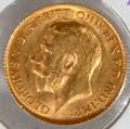 050360 BRITISH GOLD 12 SOVEREIGN COIN KING GEORGE V