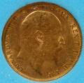 050359 BRITISH GOLD COIN KING ED VII PORTRAIT