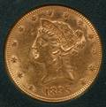 050344 US 10 DOLLAR GOLD COIN 1895P LIBERTY HEAD