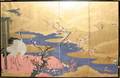 050339 JAPANESE HAND PAINTED RICE PAPER PANEL H 52