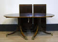 Federal style mahogany dining table