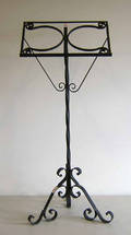 Iron music stand