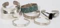 040393 MEXICAN STERLING SILVER BRACELETS  ONE OTHER
