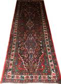 022318 HAMADAN WOOL PERSIAN RUNNER C 19401970