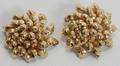 022335 14KT YELLOW GOLD PINS PAIR