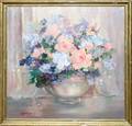 020350 A A SEWALL JAMES OIL ROSES AND DELPHINIUM