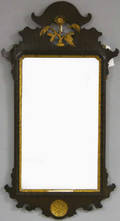 Queen Anne mahogany mirror
