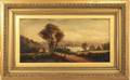 American School 19th C Oil Catskills Landscape