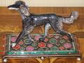 052382 JAY STRONGWATER ENAMEL  JEWELED SALUKI DOG