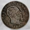 050382 ITALIAN STERLING VITTORIO EMANUEL II COIN