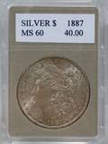 050373 MORGAN STERLING SILVER DOLLAR COIN 1887P