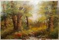 042353 ROSETTI OIL ON CANVAS 24 X 36 LANDSCAPE