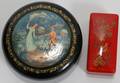 041426 RUSSIAN USSR LACQUER BOXES C 1973 TWO